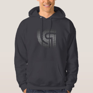 Logo_Masker_Gray_Sweatshirt Hoodie