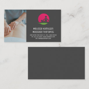 Logo Massagetherapeut Visitekaartje