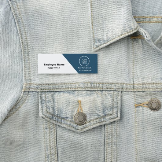 Logo Medewerker Foto Magnetische Veiligheid Speld  Naamplaatje (In situ)