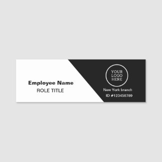 Logo Medewerker Foto Magnetische Veiligheid Speld Naamplaatje