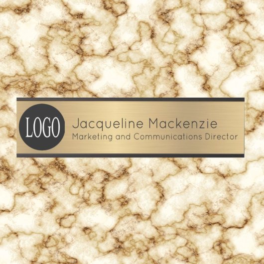 Logo Medewerker lange titel Kantoor deurborden Deurbordje