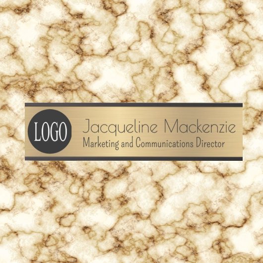 Logo Medewerker lange titel Kantoor deurborden Deurbordje