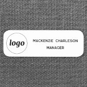 Logo Medewerker Personeel Magnetische of Speld Naa Naamplaatje