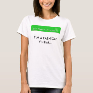 logo meisje 150, ik ben een MODE VICTIM... T-shirt