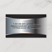 Logo met autowrakken | Spuitfles Visitekaartje (Achterkant)