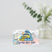 Logo met autowrakken | Zeep Sud Visitekaartje (Staand voorkant)