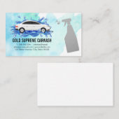 Logo met carrosserie | Spuitfles Visitekaartje