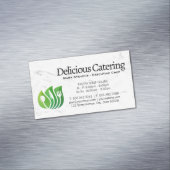 Logo met gereedschap | Marmer Magnetisch Visitekaartje (Voorbeeld)