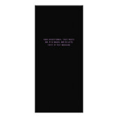 Logo met holografische look | Prijslijstservices Reclamekaart (Achterkant)