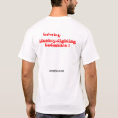 Logo - met site link t-shirt (Achterkant)