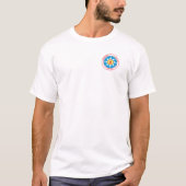 logo met steigers t-shirt (Voorkant)