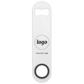 Logo met tekst QR Code Business Speed Flessenopener (Voorkant)