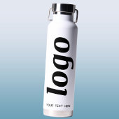 Logo met Tekst Zakelijk Branding Promotioneel Waterfles
