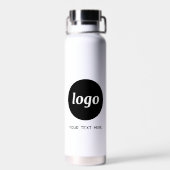 Logo met Tekst Zakelijk Branding Promotioneel Waterfles (Achterkant)