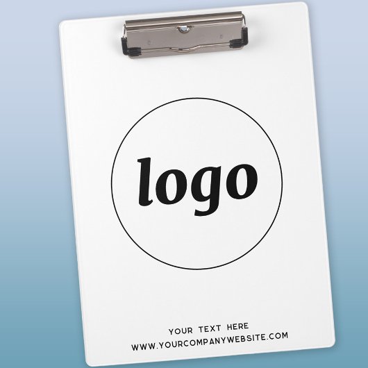 Logo met tekst Zakelijke klembord