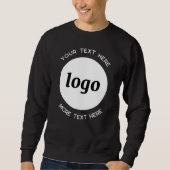 Logo met tekst Zakelijke promotie Trui (Voorkant)