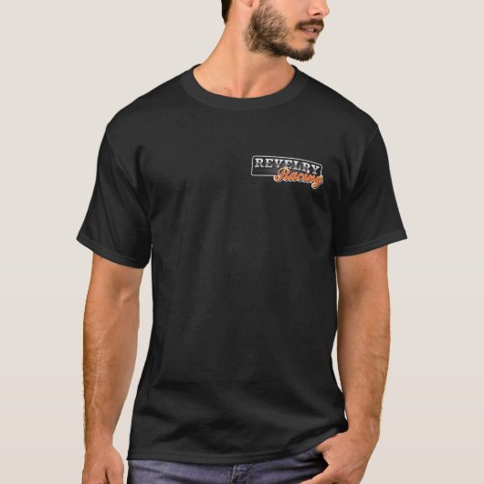 Logo met twee shirten weergeven t-shirt (Voorkant)