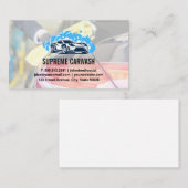 Logo met zeep Bubels Visitekaartje (Voorkant / Achterkant)