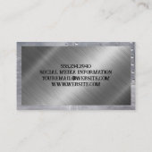 Logo | Metaal | Rivieren Visitekaartje (Achterkant)