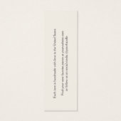 Logo Mini Visitekaartjes (Achterkant)