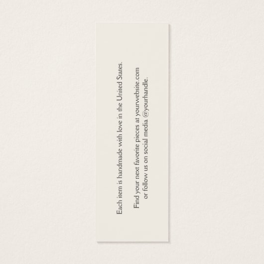  Logo Mini Visitekaartjes (Achterkant)