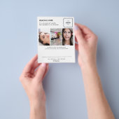 Logo Minimal Photo Business Marketing Flyer (Hand)