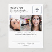 Logo Minimal Photo Business Marketing Flyer (Voorkant)