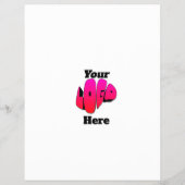 Logo Minimal Photo Business Marketing Flyer (Achterkant)