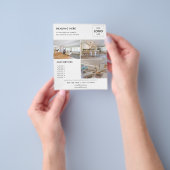 Logo minimale Foto Business Marketing Flyer (Hand)