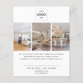 Logo minimale fotobrochure flyer (Voorkant)