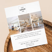 Logo minimale fotobrochure flyer