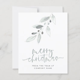 Logo minimale prettige kerstkleine Kaart