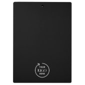 Logo | Minimaliseringsmaatregelen voor bedrijven Klembord (Achterkant)