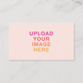 Logo minimalistisch professioneel Visitekaartje (Voorkant)