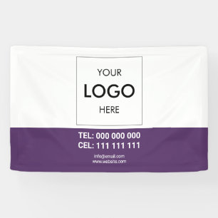 Logo minimalistische moderne zakelijke banner