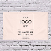 Logo minimalistische moderne zakelijke banner