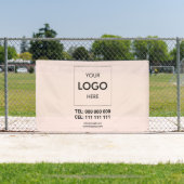 Logo Minimalistische Moderne Zakelijke Banner (Insitu)