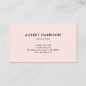 Logo Modern Professional Klantenkaartje (Achterkant)