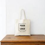 Logo Modern Professional Tote Bag<br><div class="desc">Voeg je logo toe.</div>