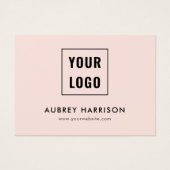 Logo modern professioneel cadeaubon visitekaartje (Voorkant)