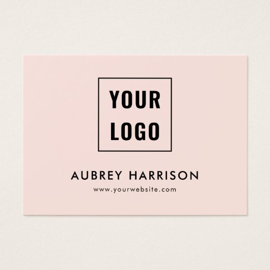 Logo modern professioneel cadeaubon visitekaartje (Voorkant)