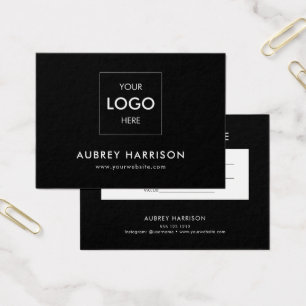 Logo modern professioneel cadeaubon visitekaartje