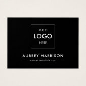 Logo modern professioneel cadeaubon visitekaartje (Voorkant)