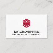 Logo modern professioneel Visitekaartje (Voorkant)