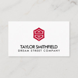  Logo modern professioneel Visitekaartje