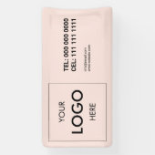 Logo moderne professionele banner (Verticaal)