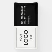 Logo moderne professionele banner (Verticaal)