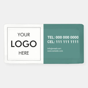 Logo moderne professionele banner