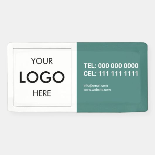Logo moderne professionele banner (Horizontaal)