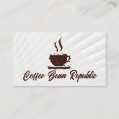 Logo Mok koffie | Barista Visitekaartje (Voorkant)